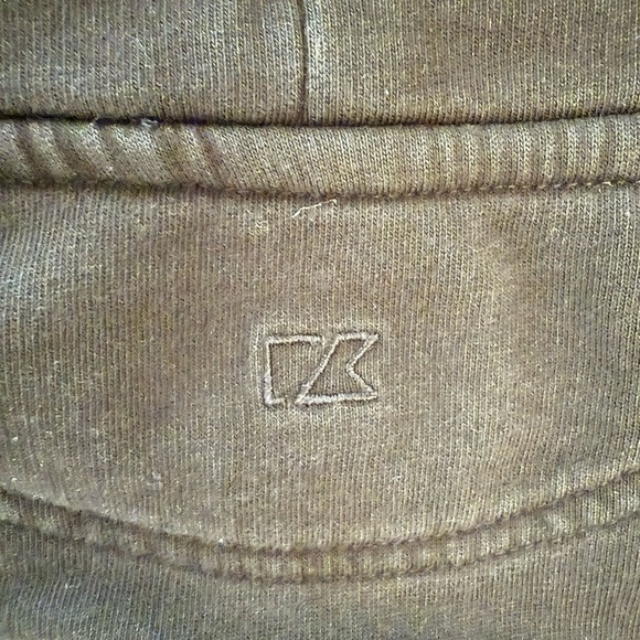 Cutter & Buck Black Long Cowl Neck Sweatshirt Sz L - Picture 3 of 7